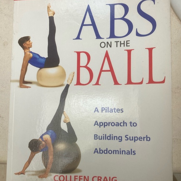 Other - Soft cover book Abs on the Ball